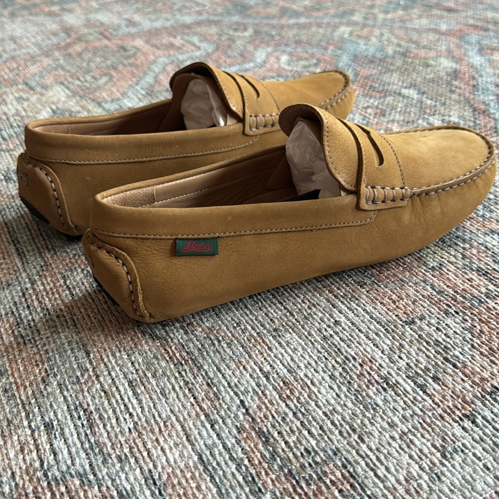 G.H. Bass Men's Davis Slip-On Suede Driver Mocs - Picture 7 of 12